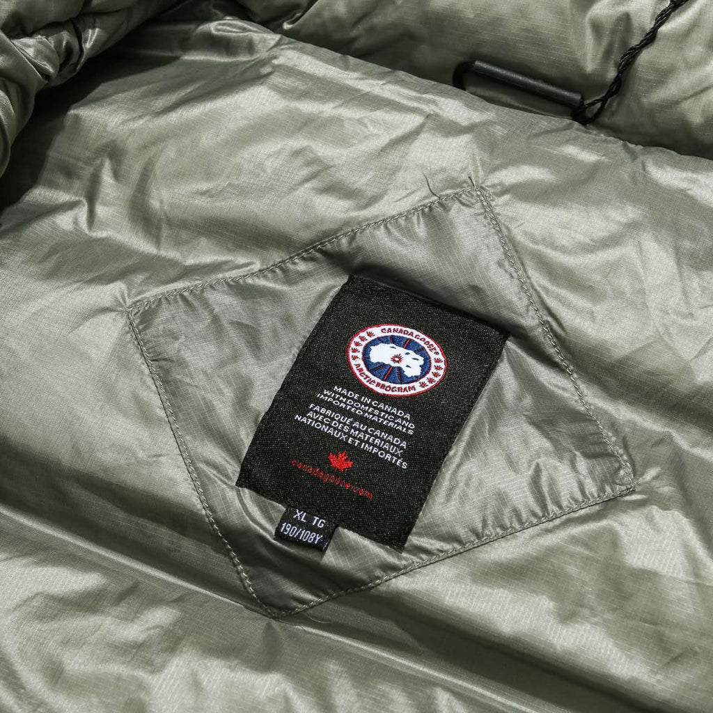 Canada Goose Military Green Lightweight Down Vest