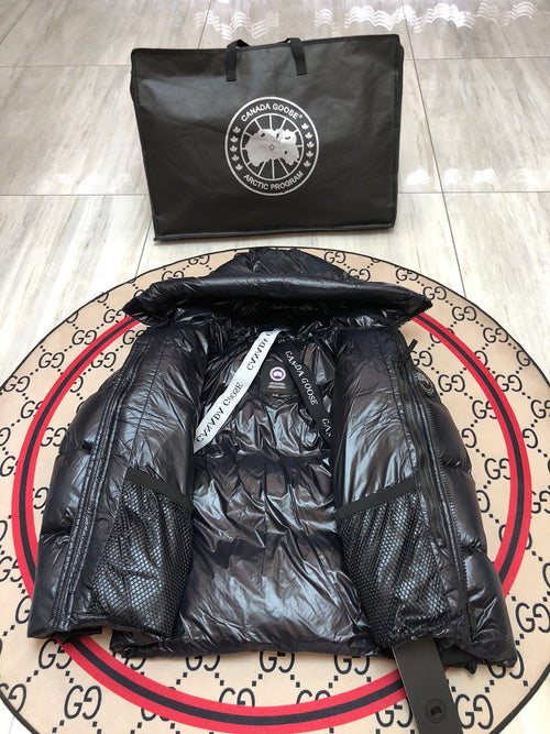 Canada Goose Black Arctic Program Hooded Down Jacket