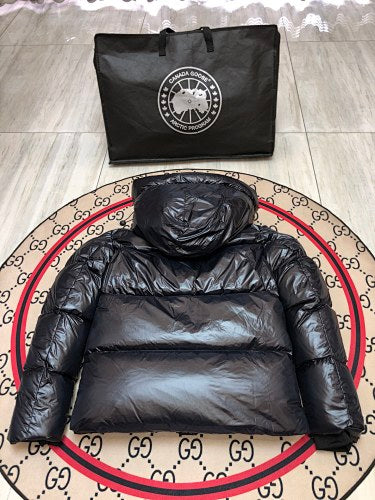 Canada Goose Black Arctic Program Hooded Down Jacket