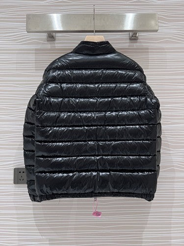 Moncler Black Gloss Short Down Jacket