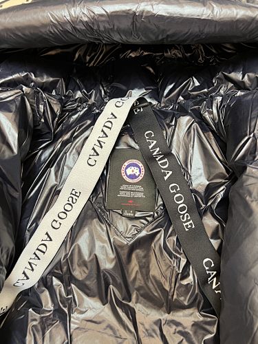 Canada Goose Black Arctic Program Hooded Down Jacket