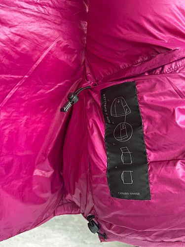 Canada Goose Fuchsia Glossy Down Vest