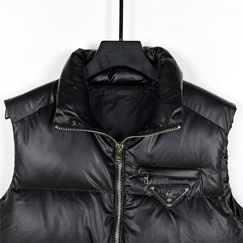 Prada Re-Nylon Down Vest – Black