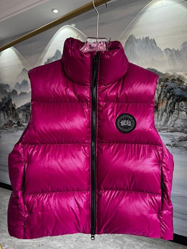 Canada Goose Fuchsia Glossy Down Vest