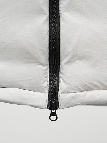 Canada Goose White Hybrid Shell Jacket with Quilted Down Liner