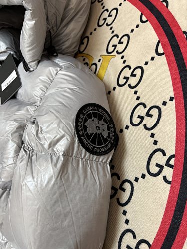 Canada Goose Silver Arctic Program Hooded Down Jacket