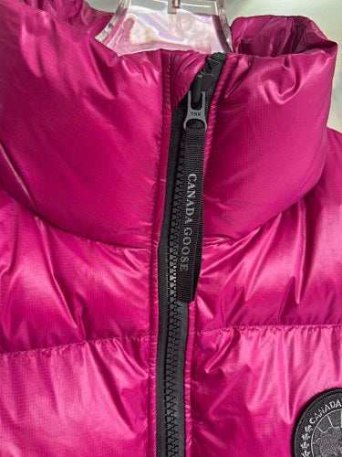 Canada Goose Fuchsia Glossy Down Vest