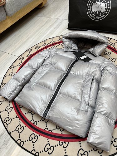 Canada Goose Silver Arctic Program Hooded Down Jacket