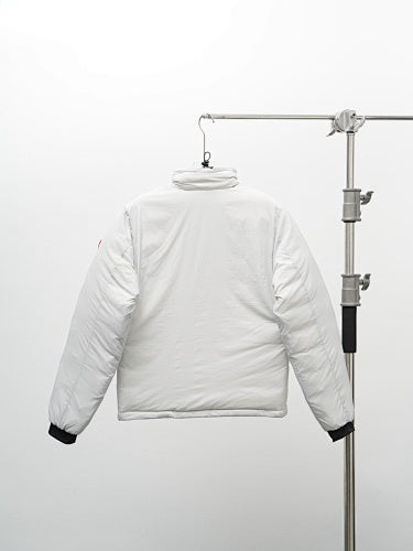 Canada Goose White Hybrid Shell Jacket with Quilted Down Liner