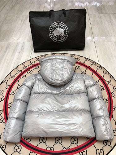 Canada Goose Silver Arctic Program Hooded Down Jacket