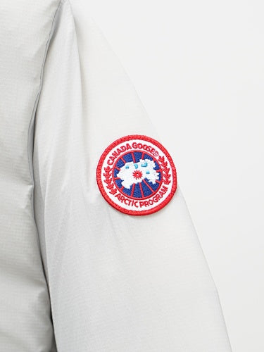Canada Goose White Hybrid Shell Jacket with Quilted Down Liner