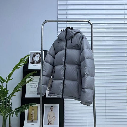 The North Face GORE-TEX INFINIUM Hooded Nuptse Down Jacket in Slate Grey
