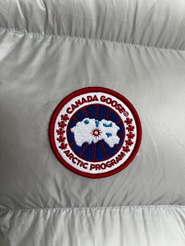Canada Goose Silver Glossy Down Vest