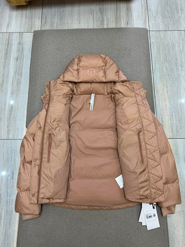 Lululemon Blush Geometric-Quilt Hooded Puffer Jacket