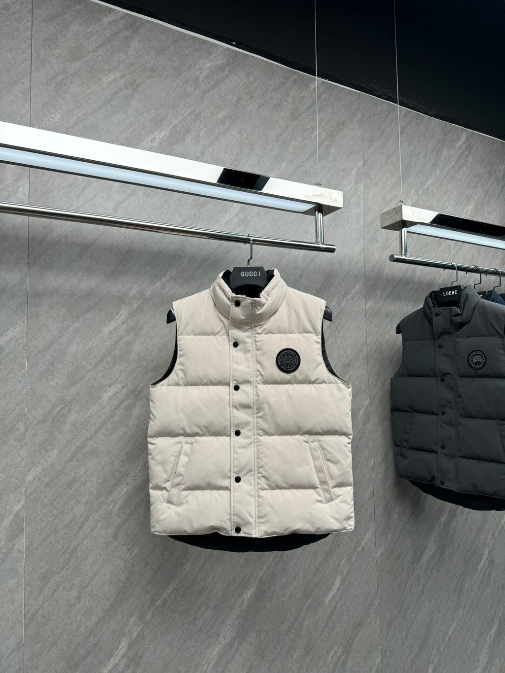 Canada Goose Cream Freestyle Down Vest
