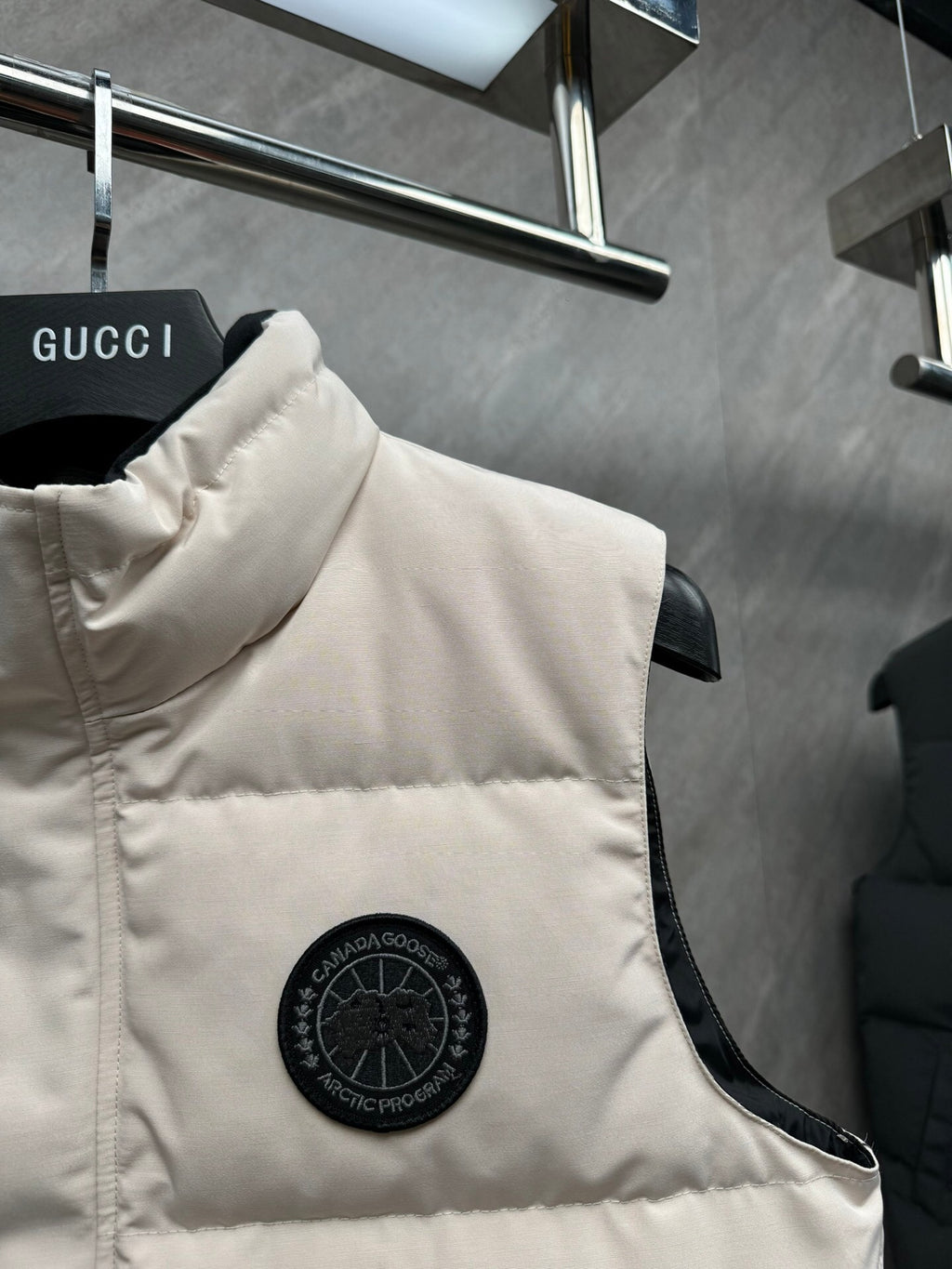Canada Goose Cream Freestyle Down Vest