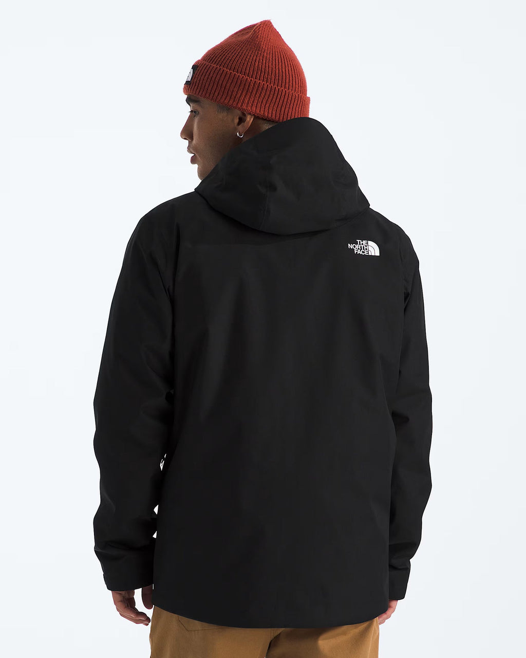 The North Face Black Hooded Technical Shell Jacket