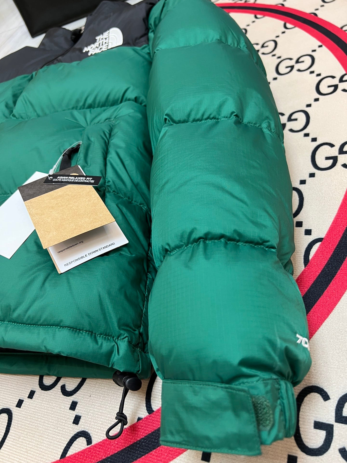 The North Face 1996 Retro Nuptse Evergreen Black Down Jacket 700 Fill