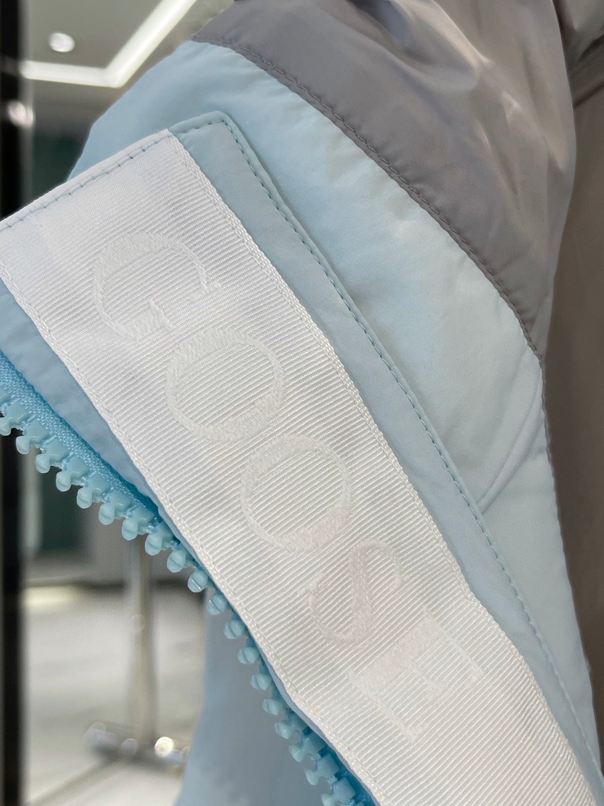 Moncler Ice Blue Down Vest