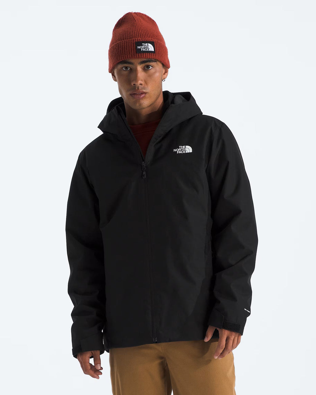 The North Face Black Hooded Technical Shell Jacket