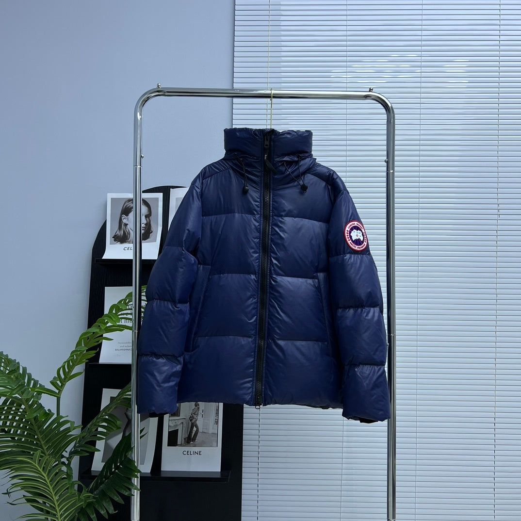 Canada Goose Navy Arctic Program Hooded Down Jacket