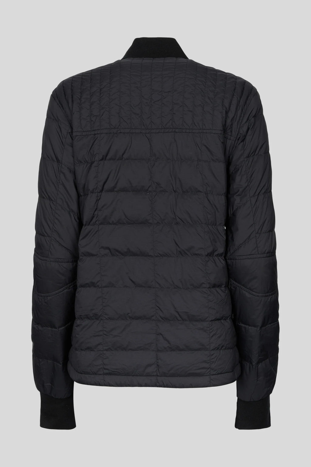 Canada Goose Black Women's Slim-Fit Quilted Down Bomber Jacket
