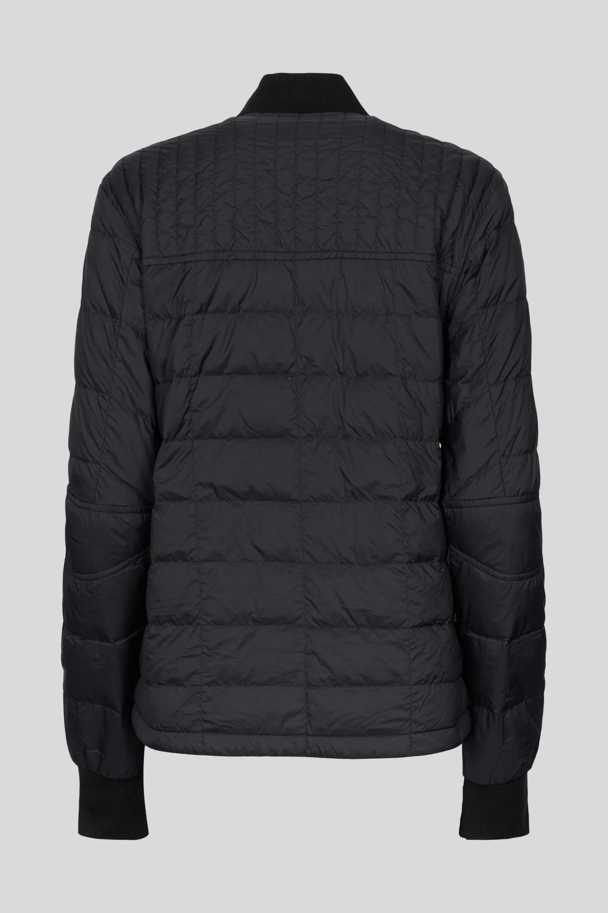 Canada Goose Black Women's Slim-Fit Quilted Down Bomber Jacket