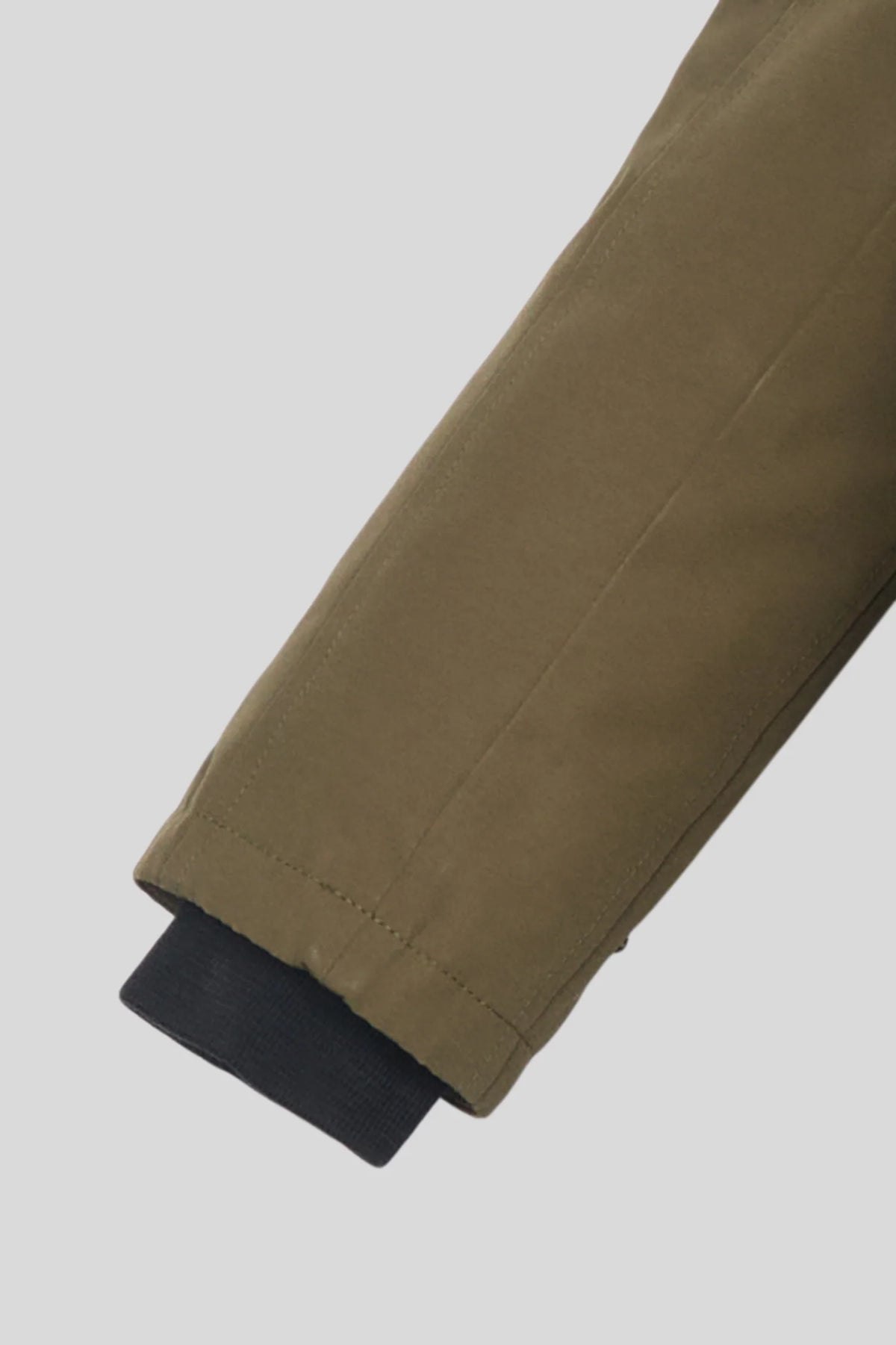 Canada Goose Military Green Women's Fur-Trim Long Parka